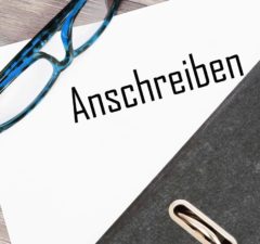 Bewerbungsanschreiben schreiben